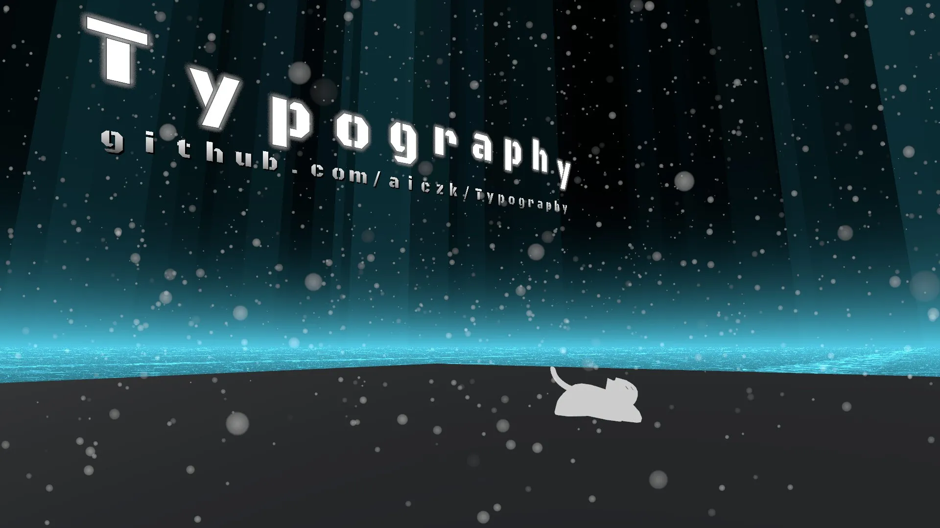 Typographyシェーダーによるパーティクルライブ演出