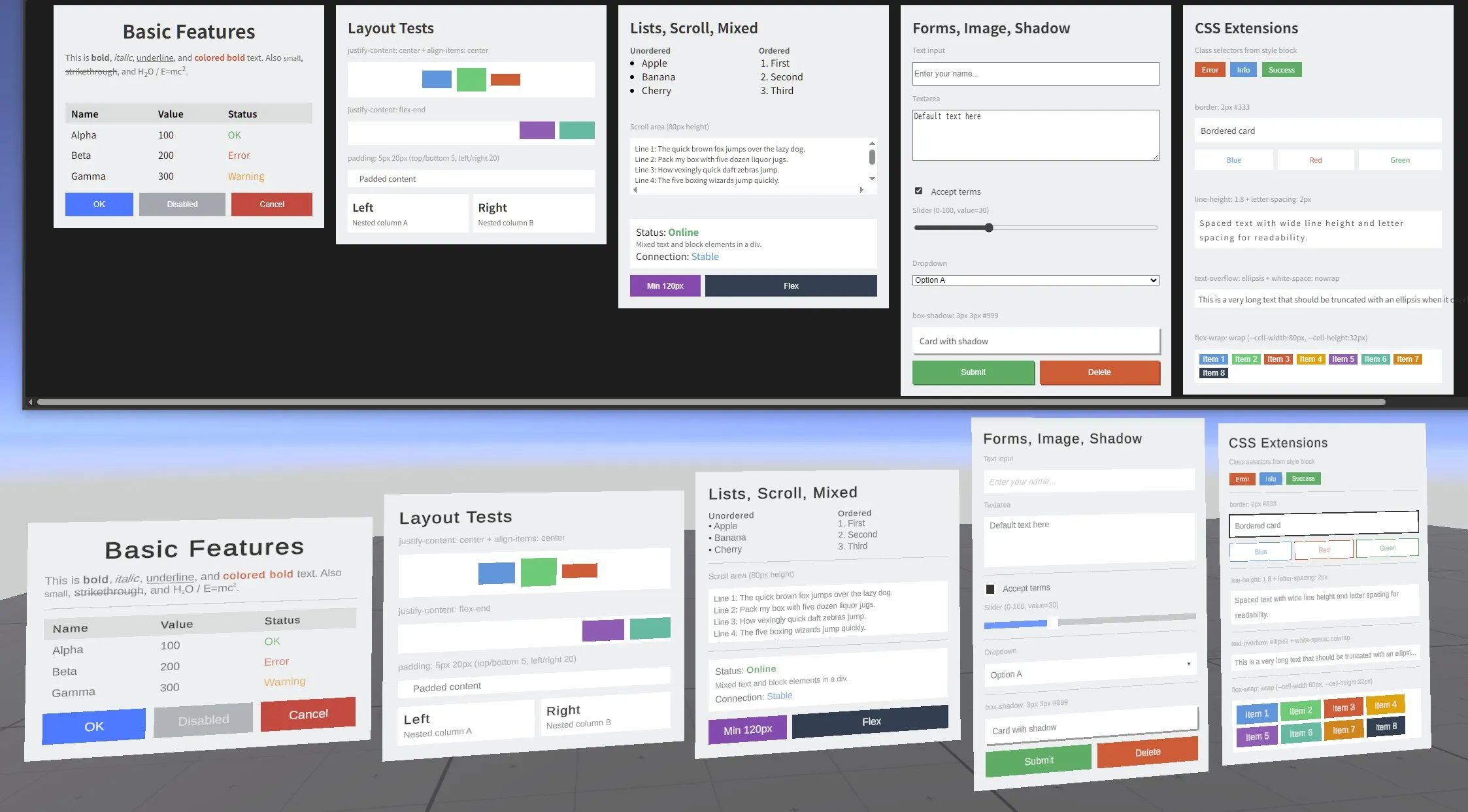 XHTML to uGUIの変換デモ